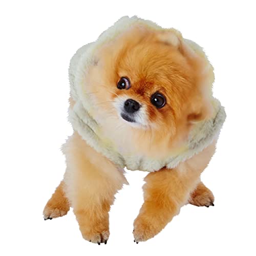 ペティオ (Petio) 犬用ウェア 抗菌防臭 E-Stretch 着せやすいボアパーカー AWX ホワイト 犬 SS サイズ