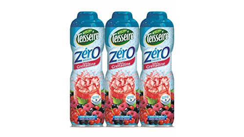 3 Grenadine 0% Sirup Zucker frei - 3 x 0,6L Cover