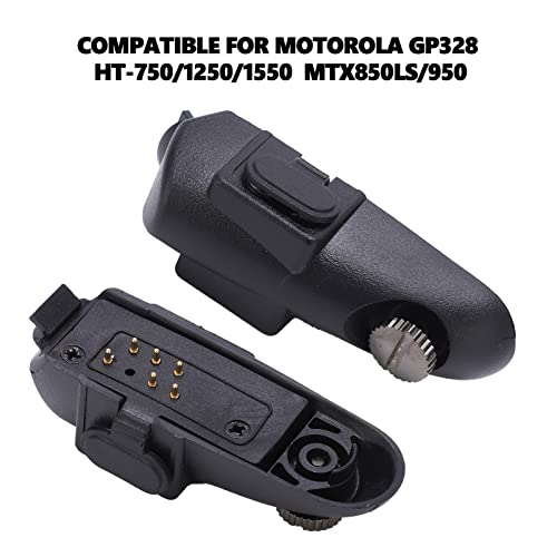 2pcs Audio Adapter for GP328 HT Series and MTX850LS/950 Earpieces 2 Pin Plug by Dilwe - Used condition - Image 5
