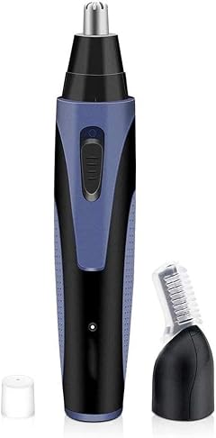 Nose-Hair Trimmer Scissors Waterproof Stainless Steel Portable Nose Trimmer for Men Nose Hair Trimmer for Men Women Rechargeable