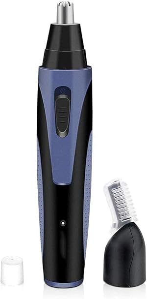 Nose-Hair Trimmer Scissors Waterproof Stainless Steel Portable Nose Trimmer for Men Nose Hair Trimmer for Men Women Rechargeable