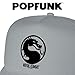 Popfunk Official Mortal Kombat Klassic Symbol Foam Snapback Trucker Hat - Unisex for Men and Women