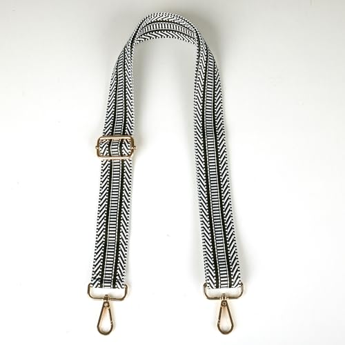 Hibate Adjustable Replacement Purse Straps Guitar Shoulder Strap Crossbody Bag Straps for Women's Handbags - Wide 3.8cm