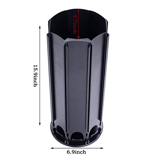 Coffee Vertuo Pod Holder Carousel Stand for Nespresso Vertuo Capsule Storage Organizer with Extra Space for Coffee Mate Silent Rolling (Vertuo 80+ Pod Storage)