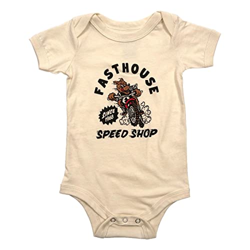Image of FASTHOUSE Infant Wolfpack Onesie, Natural