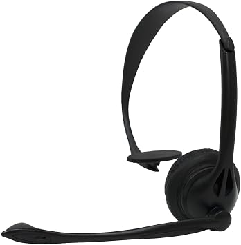 Power Gear Universal Over the Ear Headphones, All In One, Wired, Noise Canceling Microphone, Work From Home, Music, Gaming, Works for iPhone Android PC Mac, Skype Zoom Teams Discord VoIP, Black, 98999