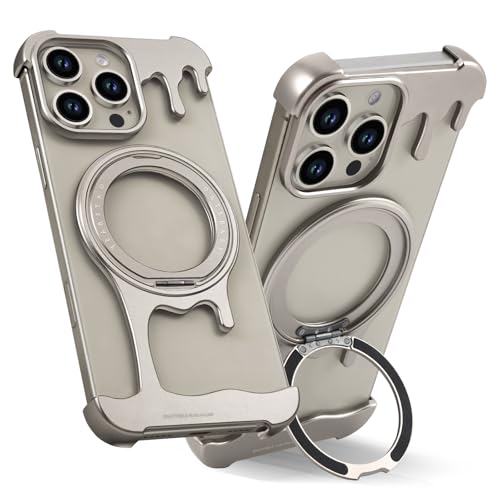OATSBASF Frameless Bumper Case For iPhone 16 Pro Max
