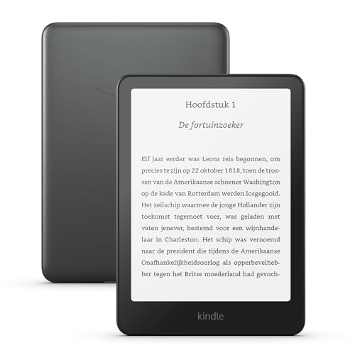 Amazon Kindle Paperwhite Signature Edition (nieuwste generatie) – Onze snelste Kindle met automatisch aanpasbare verlichting, draadloos opladen – 32 GB – Zwart metallic