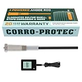 Corro-Protec Powered Anode Rod for Water Heater, 20-Year Warranty, Eliminates Rotten Egg/Sulfur...