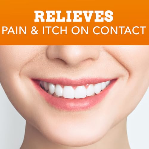 Orajel Touch Free Cold Sore Treatment .12oz, Liquid Formula, Provides Immediate & Targeted Pain Relief, Bonus Size, 6 Applicators. - Thumbnail 4
