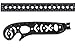 Domom All in One Multi-Function Drawing Tool,Versatile Magcon Tool Drawing Ruler Magnetic Ruler Tool for Notepad Designers Artists Architects Student (Black)
