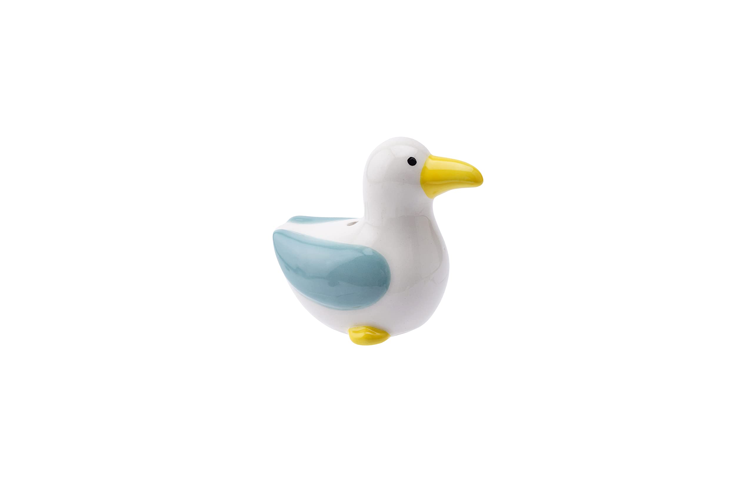 Cgb Giftware Blue, White, Orange Seagull Bird Light Pull | Blue White | Cord Pull For Bathroom Lighting Blinds Curtains Ceilings Fans | The Drawer Pull Collection Gb06329