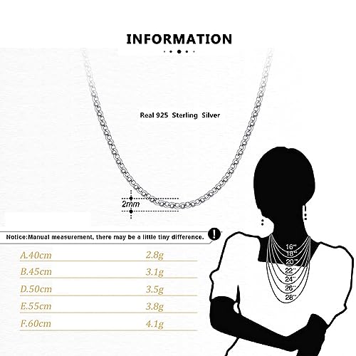 Collier Argent 925 MOCHAMIK chaîne fine pour sublimer vos tenues - 3