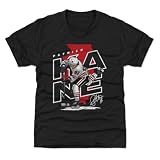 500 LEVEL Patrick Kane Chicago Player Map Youth Shirt (Tri Black, 10-12Y Large)
