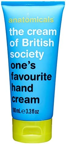 Anatomical The Cream of British Society Ones Favorite Hand Cream, White Tea, 3.3 Ounce