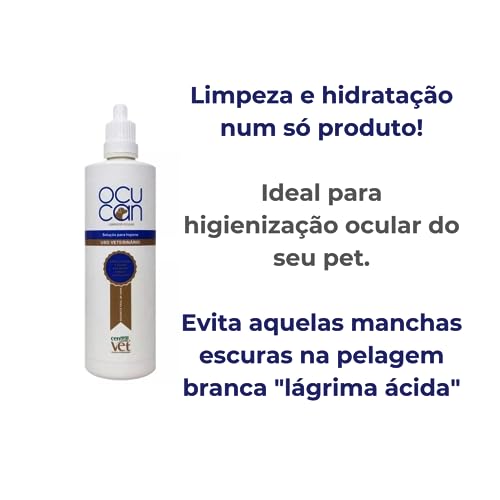 Limpador, higienizador ocular solução para higiene Ocucan (Uso veterinário) 100 mL