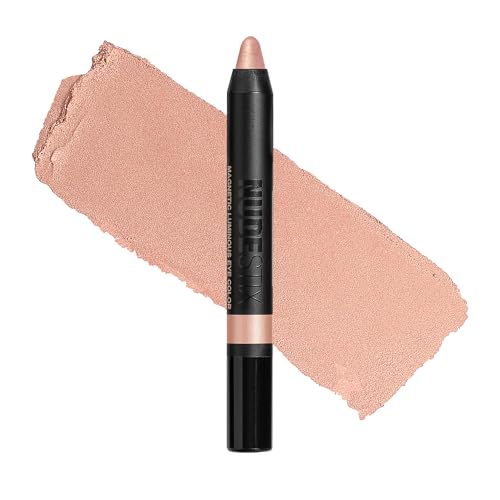 Nudestix Magnetic Luminous Eye Color – 4-in-1 Cream Eyeshadow Stick, Eyeliner, Primer...