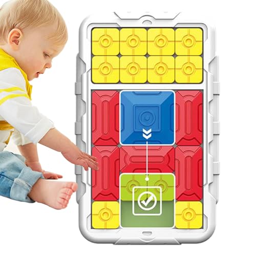 deslizantes | Bandeja Educativa con 500 Niveles | Juego Magnético de Bloques Móviles para Adolescentes Interior Exterior Viaje Fiesta