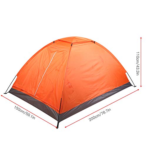 Carpa doble para dos personas, espaciosa y resistente miniatura 4