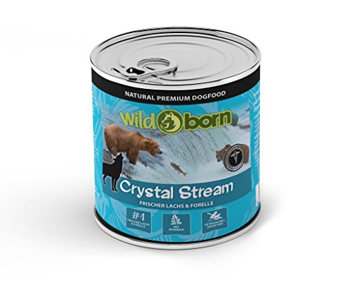 Wildborn Crystal Stream mit Lachs & Forelle 6 x 400 g