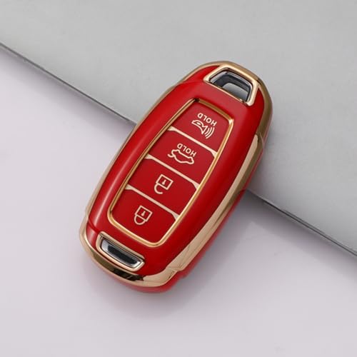 Housse de clé de voiture Hyundai en TPU pour Kona et I30