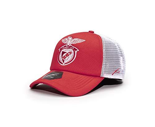 Fi Collection Adult Unisex International Soccer Benfica Fog Trucker Hat, Team Color, One Size