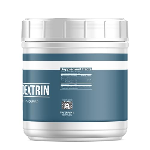 Image of Earthborn Elements Maltodextrin Powder, 1.6 lb, Water Soluble, Complex Carbohydrate for Workout Shakes