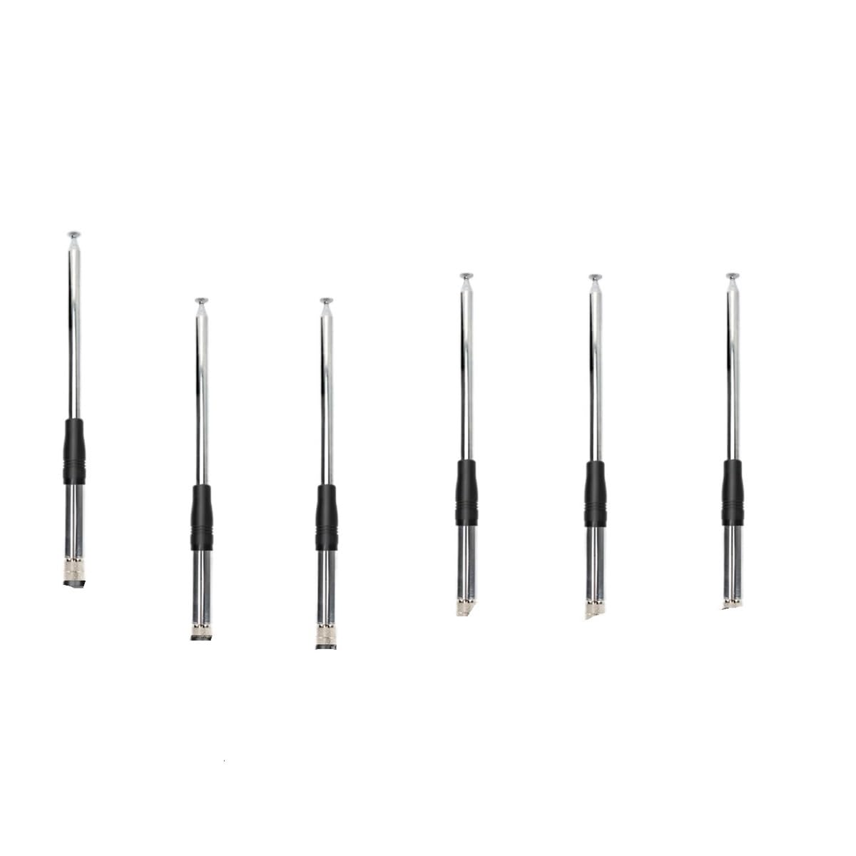 Antena Walkie Talkie SMA Hembra VHF/UHF Antena de Doble Banda Apta for Walkie Talkie Apta for Baofeng UV-5R BF-888S UV 17 21 Pro UV-K5(2PCS)