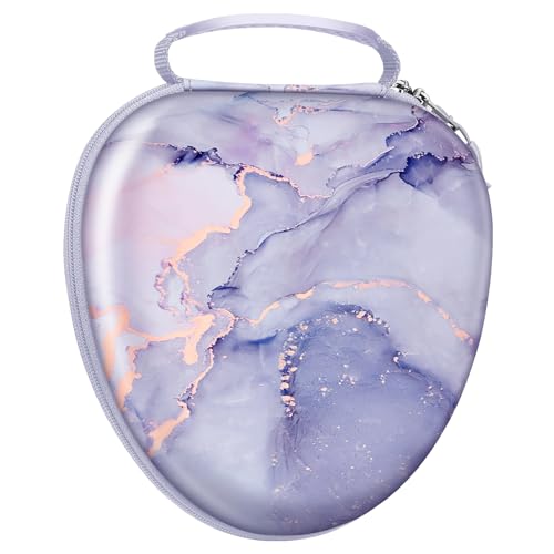 Étui AirPods Max 2 2026 rigide de finition marbrée pour protection premium
