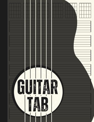 Blank Guitar Tab Notebook for Songwriters and Players