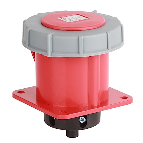 Prise industrielle 5 broches 63A IP67 étanche rouge pour atelier