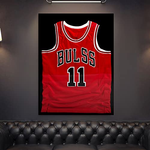 Two Pack Jersey Display Case - Large and Medium Frames Shadowbox for Soccer, Basketball, Football, Baseball and Hockey Uniform, Shirt, Black Wood and Acrylic (2 Pack) skatic - Image 5