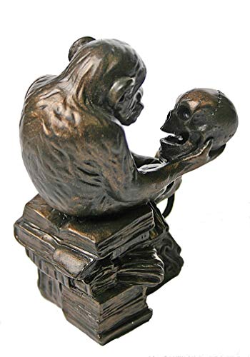 Estatua Mono con Calavera de Rheinhold 1892-93 miniatura 3