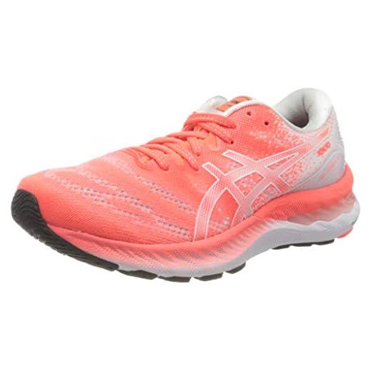 ASICS Gel-Nimbus 23 Tokyo, Zapatillas de Running Mujer, Rouge Vif Blanc, 37.5 EU