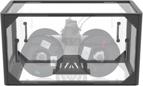 3D Printer Accessories Enclosure Kit Compatible with Bambu Lab A1 Mini AMS Lite: Sealing Design Storage Filament Cover B