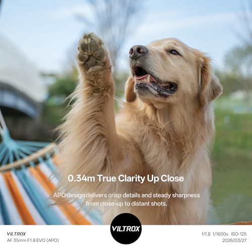 Image of VILTROX 35mm F1.8 f /1.8 II FE Full Frame Large Aperture Wide Angle Autofocus Lens Compatible with Sony E-Mount Mirrorless Cameras Alpha a7 a7II a7III a7R a7RII a7RIII a7RIV a7S a7SII a9 a7C