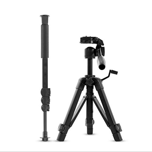 FEANG Multifunktions-Desktop-Stativ, leichte Flexible Reise-Handy-Kamera-Stativ-Stativ-Monopod mit Mobiltelefonclip und…