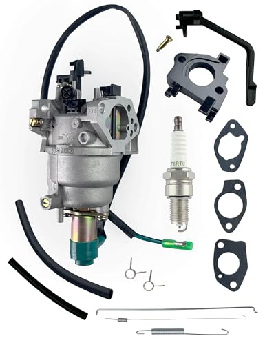 YAMAKATO Ruixing 9500w 8750w Generator Carburetor Kit OEM for Champion Predator Generac 5500 6500 7000 7500 8000 9000 Generator Powered by 420cc 439cc 459cc GX390 GX340 Engines.