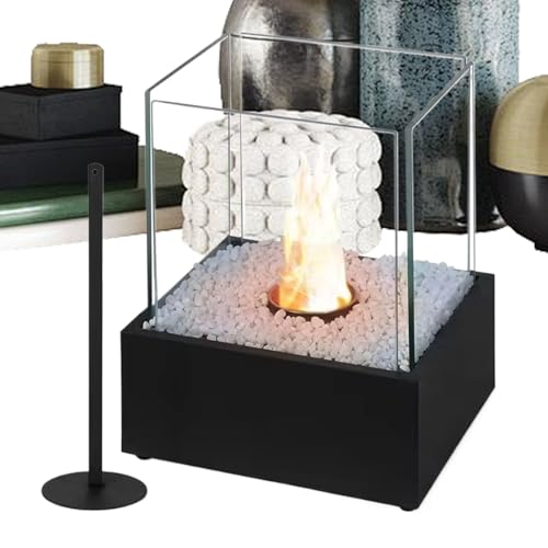 da Tavolo | Focolare a Bioetanolo Alimentato a Bioetanolo,Focolare Decorativo per Tavolo - per Balcone Camera da Compleanno Housewarming Soggiorno Comodino