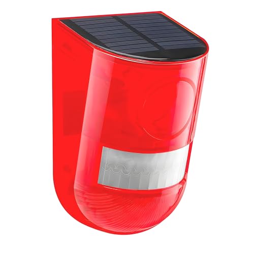 Alarma Solar con Sensor de Movimiento de 110 decibels,...