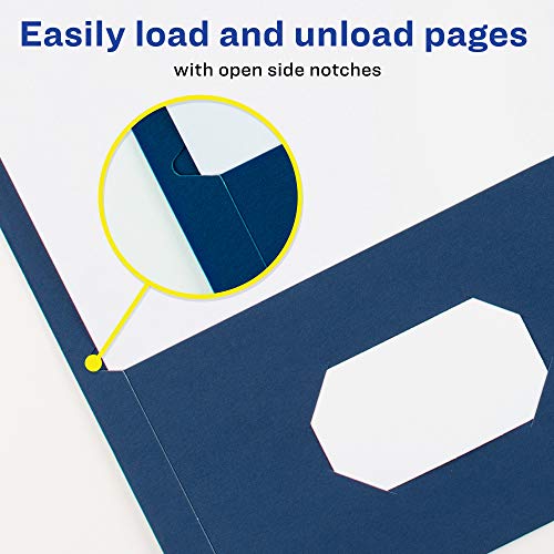 Avery 47985 Two Pocket Folders, Holds Up To 40 Sheets, Business Card Slot thumb #4