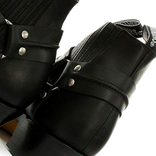 Grinders Renegade Lo Black Mens Cowboy Boots3