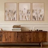 HLNIUC Jesus Feeds The 5000 Easter Christian Wall Art Set of 3, Minimalist Canvas Wall Decor, Bible Scripture 24'x36' Framed Art, Abstract Religious Prints for Living Room, Bedroom, Church