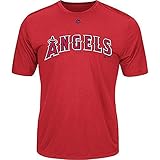 Majestic MLB Angels Adult Evolution Tee T-Shirt Size X-Large
