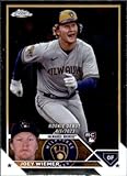 2023 Topps Chrome Update #USC87 Joey Wiemer Milwaukee Brewers MLB Baseball Base Trading Card