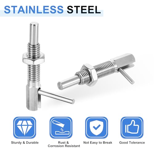 Goupille de piston d'indexation M16 pour machines de construction navale - 3