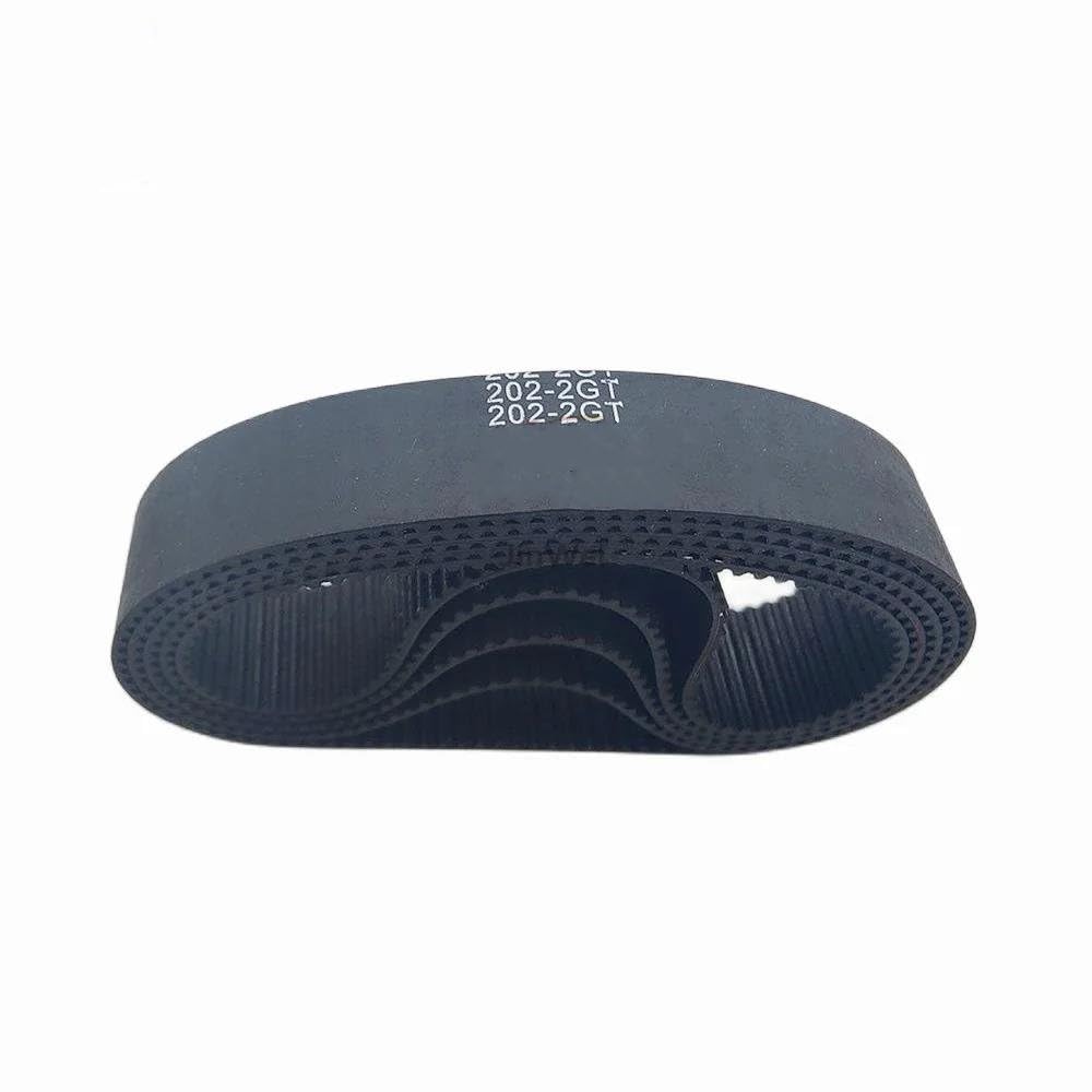 Courroies Trapézoïdales 2GT GT2 Largeur 10mm Circonférence La Courroie Distribution en Boucle Fermée 202mm-700mm(2GT-378,5PCS_10MM)