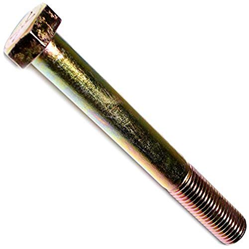 Image of Hard-to-Find Fastener 014973382001 Grade 8 Hex Cap Screws 5, 1-8 x 8, Piece-3 , yellow