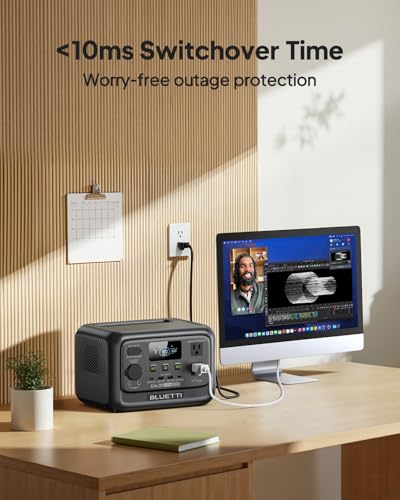 BLUETTI Elite 30 V2 Portable Power Station, 288Wh Solar Generator, 600W AC Outlets (Power Lifting 1500W), Fast Charging LiFePO4 Battery Backup for Camping, Road Trip, Outage (Solar Panel Optional) 8 AI VOLT Generator Website AI VOLT Generator Website