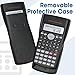 24 Pack Scientific Calculators Bulk, 2-Line Large Screen Display 240 Functions Scientific Calculators for Students, Math Algebra Fraction Calculator for High School College School